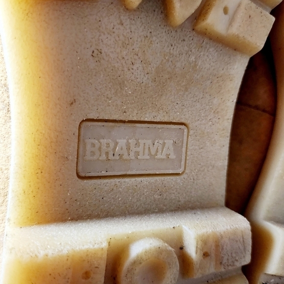 Brahma Boss Tan Leather Tall Work Boots Men\'s Size 11 Thinsulate Insulation EUC main image 13
